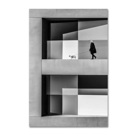 Trademark Fine Art Luc Vangindertael 'The E Walk' Canvas Art, 30x47 1X01776-C3047GG